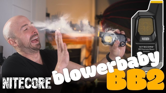 Nitecore Blowerbaby BB21 Souffleur d'air de nettoyage électronique ver