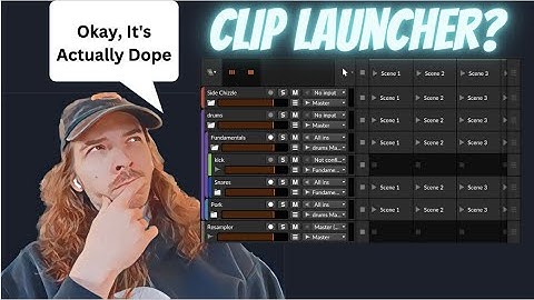 Tsuruda Changed My Mind About Session View/Clip Launcher #bitwig