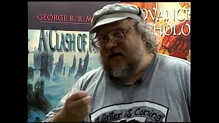George R.R Martin Gives Himself Writing Advice.