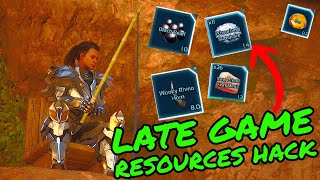 LATE GAME RESOURCES HACK!!! Black Pearl! Wooly Rhino Horn! Absorbent Substrate!!