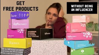 How ANYONE can get FREE PRODUCTS WITHOUT being an INFLUENCER | FREE MAKEUP, FOOD, SKINCARE