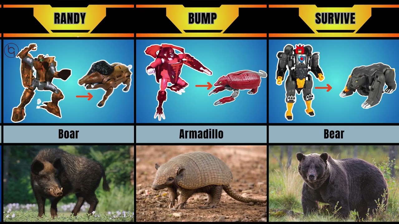 Реальный звериный режим из Transformers Beast Wars Neo 