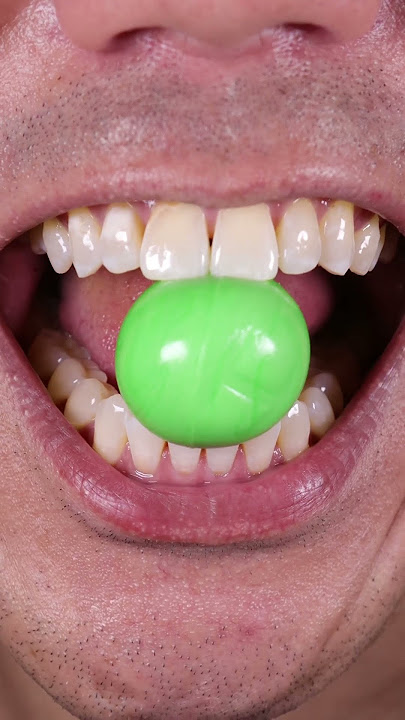 You Won’t Believe This Football Soft Gummy Candy ASMR ⚽🍬 #GummyFun #ASMRVibes