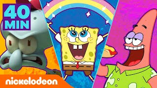 SpongeBob SquarePants l 45 Menit yang Sponge-tastis Bersama Alwi & Aminah l Nickelodeon Bahasa