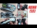 Huina 1593 excavator dissasembly  huna 1593 full teardown review  whats inside