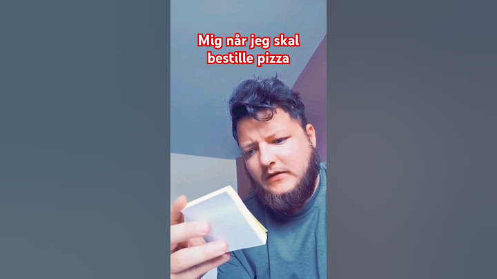 Mig Når Jeg Skal Bestille Pizza