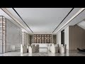 Luxury commercial interior design skyview mansion sales center by fg studio
