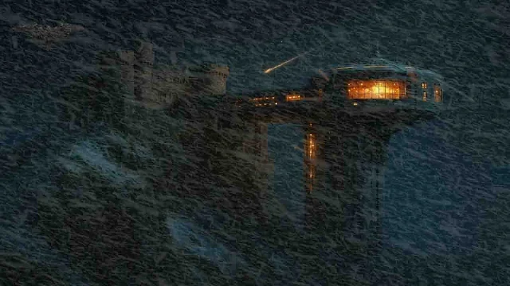 Can the peaceful sounds of a snowstorm cure your insomnia tonight? | Stormy wind, relaxing sounds