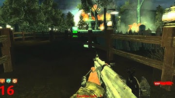 CoD WaW: Custom Zombie Map The Tomb Attempt #1 SOLO (Part 3) END Secret Location (PC) ᴴᴰ