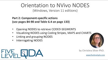 NVivo Nodes (Codes) Part 2 - actions | Qualitative Data Analysis Services