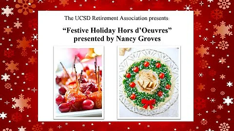 Festive Holiday Hors d'Oeuvres presented by Nancy ...