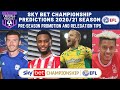 SKY BET CHAMPIONSHIP 2020/21 SEASON PREDICTIONS  PRE ...