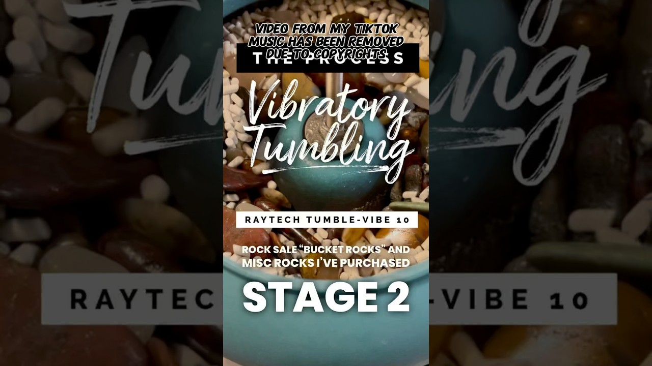 Rock Tumbling - The Process, Raytech Tumble-Vibe 10 - Step 2 - Miscellaneous Barrel
