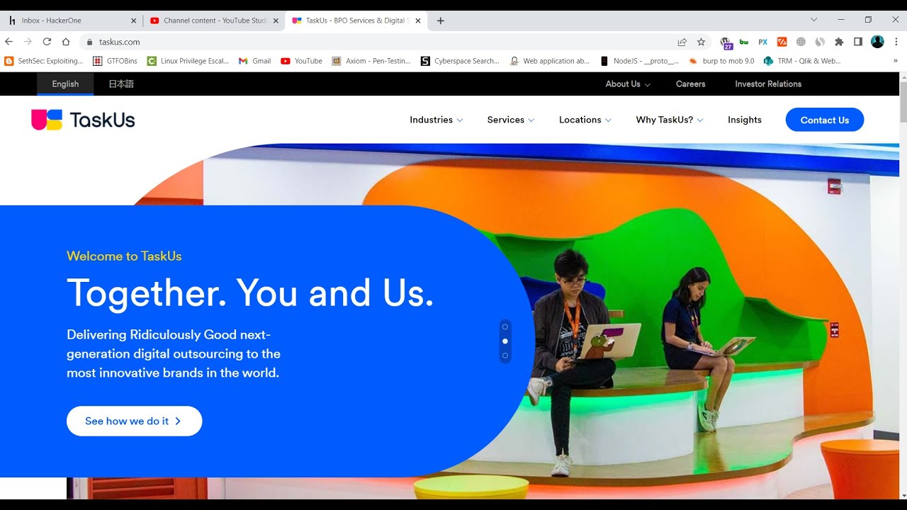 TASKUS.COM External Service Interaction - Vulnerability - YouTube