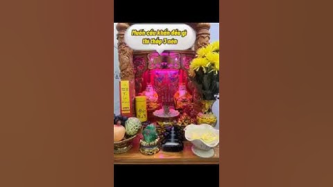 Cách Thắp Nhang bàn thờ thần tài thổ địa sao cho đúng