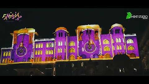 Fairmont Jaipur Projection Mapping Highlights - Mint Studio VJ Nirav.