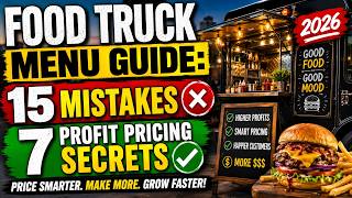 Food Truck Menu Guide 2026: 15 Flops & 7 Pricing Secrets