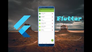 NOTE KEEPER FlutterbApplication screenshot 2