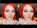 Dying My Hair with Sunset Orange by ArcticFox! #SunsetOrange #ArcticFox