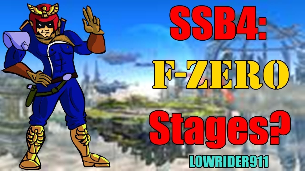SSB4 - F-Zero stages? - YouTube