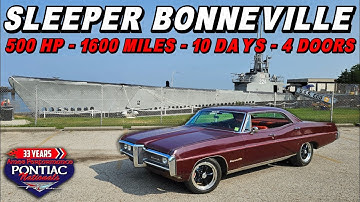 Will a BARN FIND Bonneville Drive 1600 MILES!? 10 Day 500HP Build