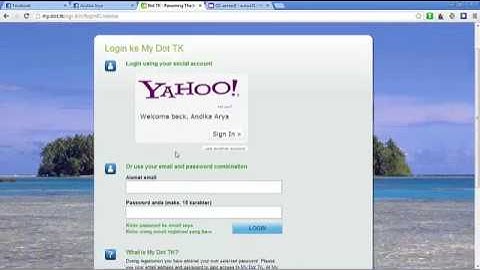 How to create domain Dot Tk
