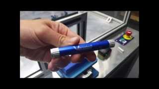 Robotic Flashlight Assembly Cell Demo
