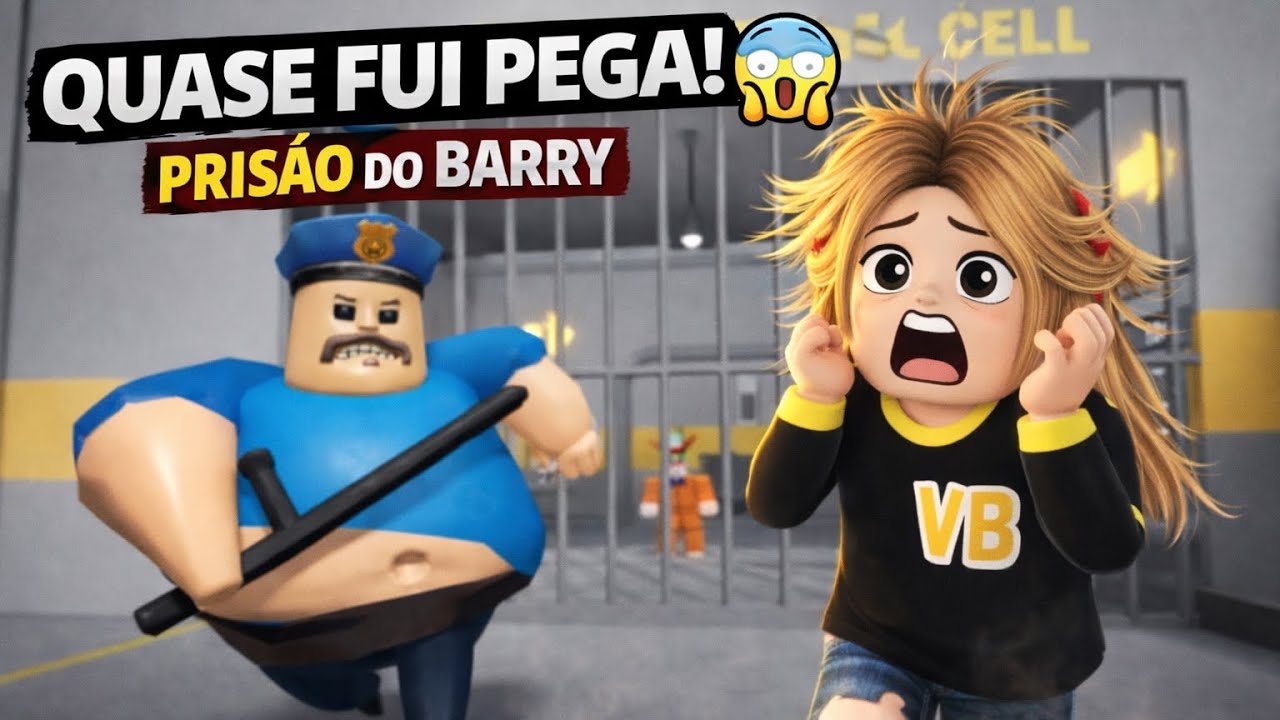 Barry Break In O BARRY QUASE ME PEGOU! 😰 Escape da Prisão do Barry (Roblox) - YouTube