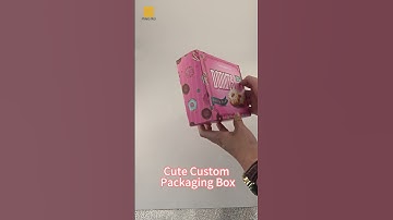 Cute custom packaging box #daraz #darazfinds #smallbusiness #smallbusinessfinds #packaging #box