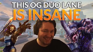 Darzer's return to SMITE?? This CLASSIC duo lane is INSANE! Smite Ranked Conquest