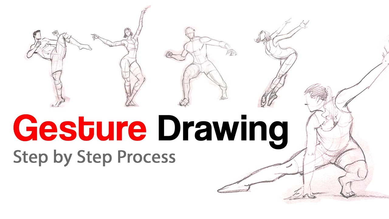 Drawing Gesture poses in Daily Practice #Gesture #howtodraw #drawing ...