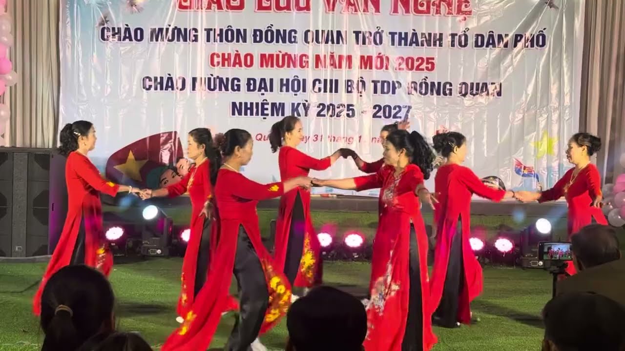 Đêm giao thừa nghe 1 khúc dân ca | Dân vũ Đồng Quan