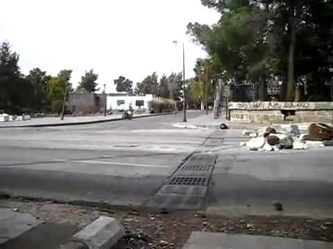 شام درعا بصرى الشام إطلاق نار كثيف 17 2 2012