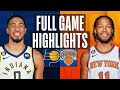 Game Recap: Knicks 119, Pacers 113