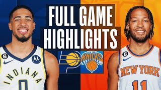 Game Recap: Knicks 119, Pacers 113