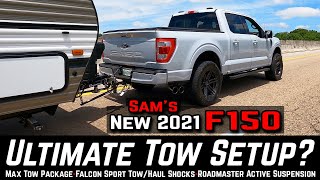 Best Tow Setup? New 2021 F150 Max Tow Package  Aftermarket Shocks  Roadmaster Active Suspension