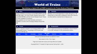World of Trainz Sound Effects Startup