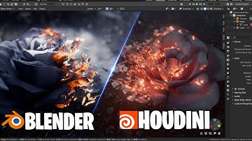 making houdini vfx in blender