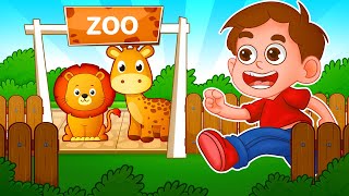 МИКС - Бежим в зоопарк – 🎶 Лучшие детские песни и музыка для детей | Детские хиты 😁🤩