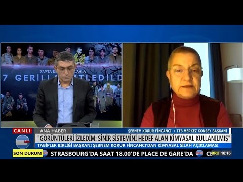 TTB Başkanı Şebnem Korur Fincancı PKK kanalına konuşuyor üstüne TSK'yı Kimyasalla Suçluyor !