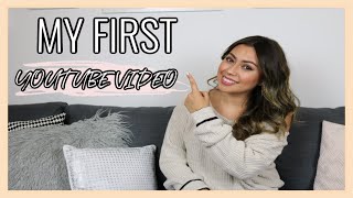 MY FIRST YOUTUBE VIDEO! | Jessica Alzate