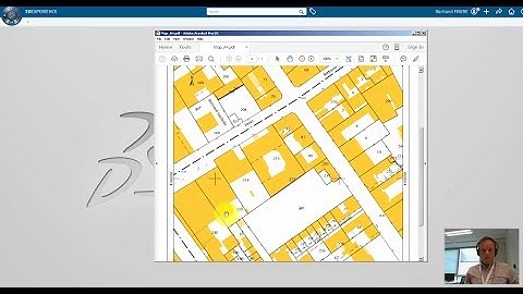 3DEXPERIENCE CATIA Tutorial: import a pdf map