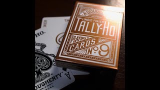 Maeda Tally Ho Rose Gold Deck Review