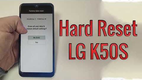 Hard Reset LG K50s | Factory Reset Remove Pattern/Lock/Password (How to Guide)