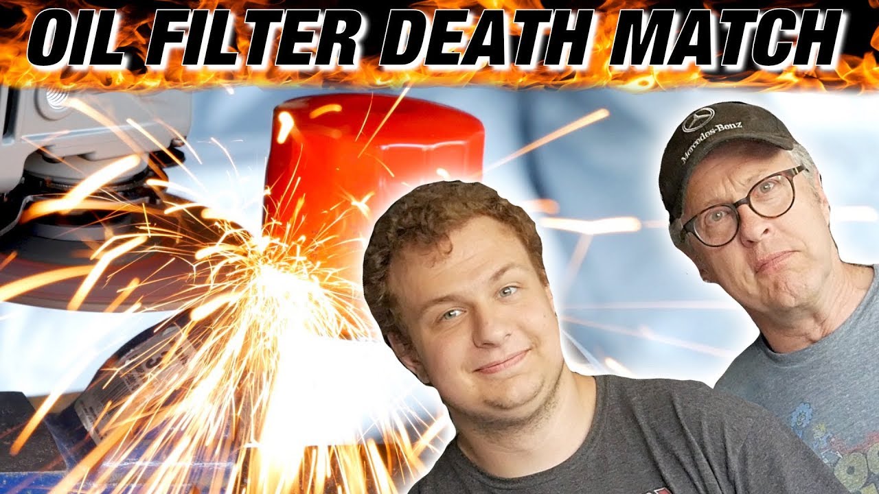 OIL FILTER DEATH MATCH between Fram, NAPA, Motomaster, K&N and Subaru