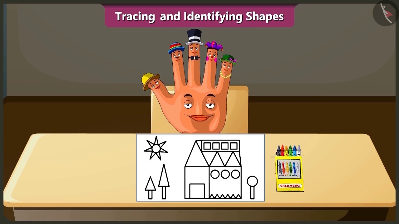 Tracing objects and identifying their shapes | Part 2/3 | English ...