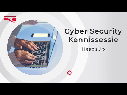 Webinar HeadsUp 'Cyber security'