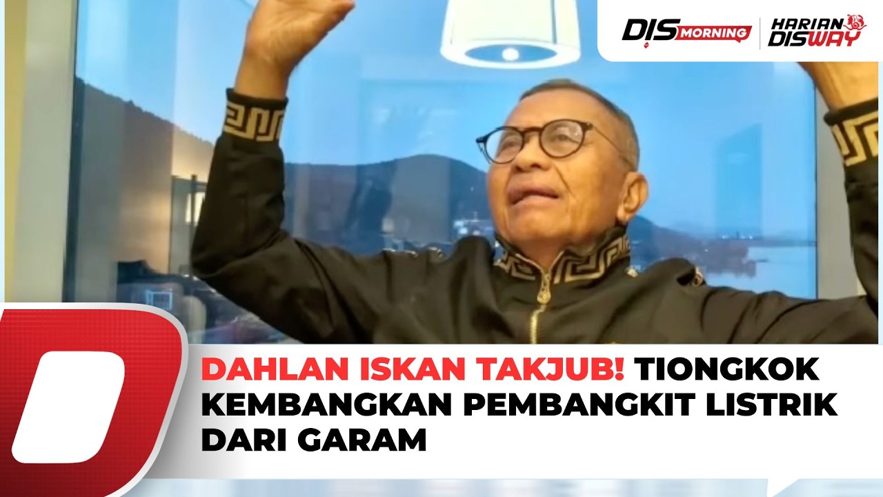 Pembangkit listrik tenaga garam di Tiongkok, seperti apa? | DisMorning