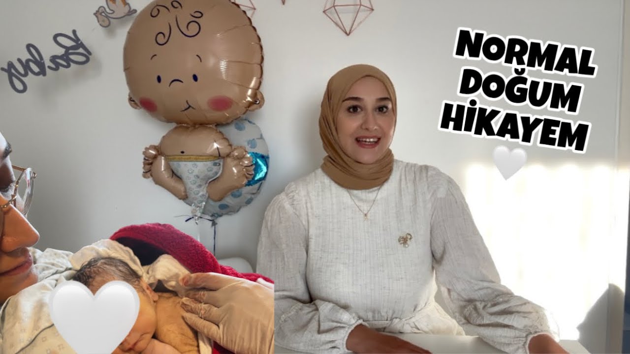 Epiduralsiz & kesisiz normal doğum hikayem🤰🏻Alperen’imiz dünyaya geldi👼🏻