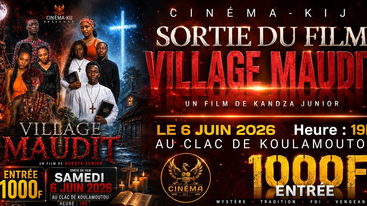 VILLAGE MAUDIT DE KANDZA ( KIJ-JUNIOR ) film Gabonais, koula-moutou 2026